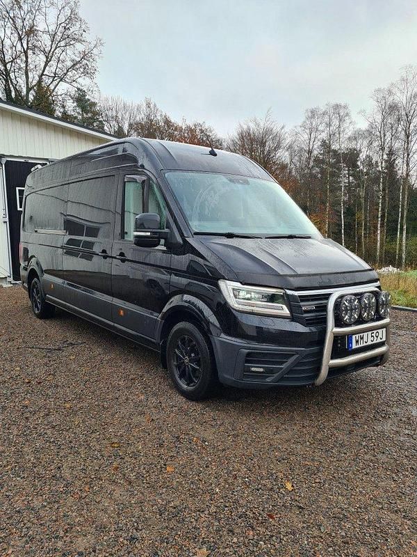 Svart Begagnad 2019 VW Crafter Van | 249 000 kr (Dyr) - Bild 1/4