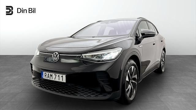 Svart (grenadilla black) Begagnad 2023 VW ID.4 Comfortline SUV | 414 900 kr (Bra pris) - Bild 1/4