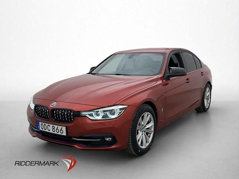 Begagnad BMW 330 Sport Line 252 HK (185 kW) 2018 Orange Sedan