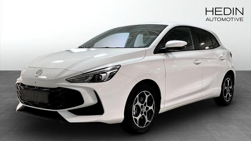 Vit Begagnad 2024 MG MG3 Luxury Halvkombi | 249 900 kr (Lite dyr) - Bild 1/4