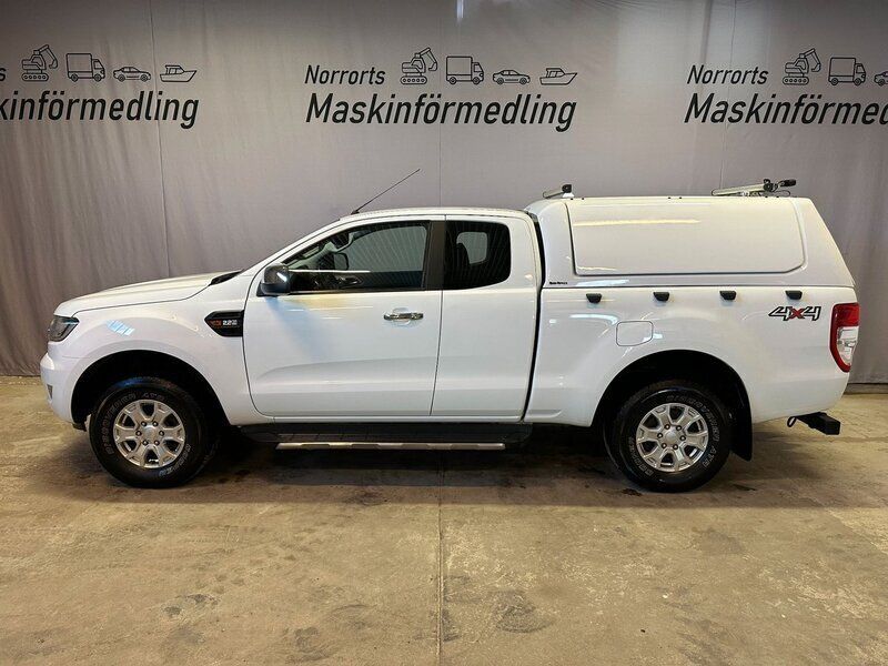 Vit Begagnad 2017 Ford Ranger Pickup | 199 900 kr (Marknadspris) - Bild 1/4