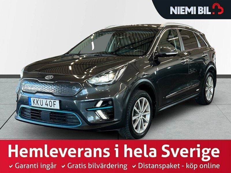Grå Begagnad 2021 Kia e-Niro Advance SUV | 234 900 kr (Marknadspris) - Bild 1/3