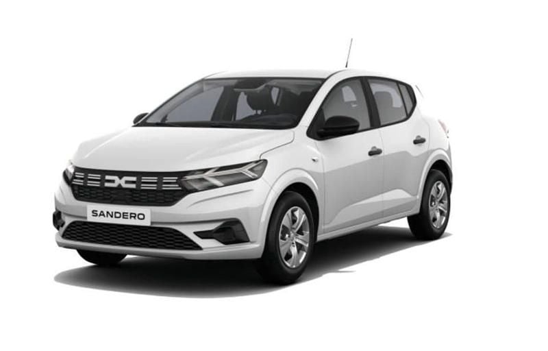 Vit Begagnad 2025 Dacia Sandero Essentiel Halvkombi | 189 800 kr (Dyr) - Bild 1/1