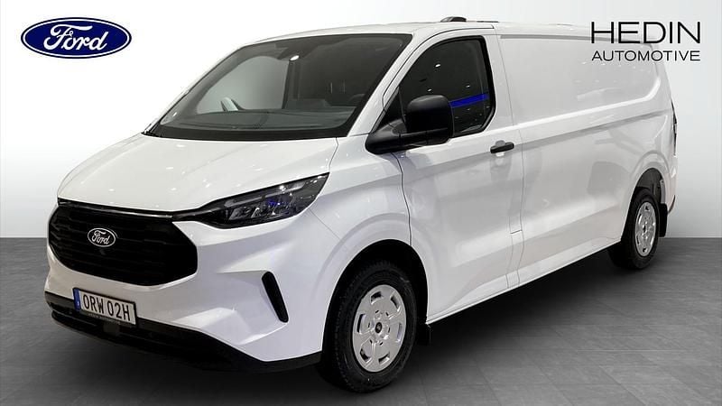 Ny Ford Transit Custom Trend 136 HK (100 kW) 2025 Frozen white