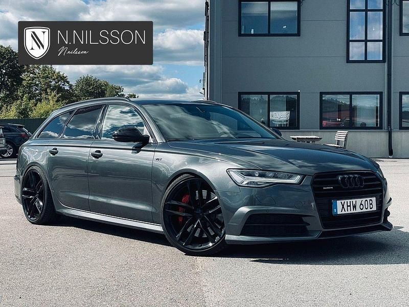 Grå Begagnad 2015 Audi A6 Business Plus Kombi | 269 000 kr - Bild 1/4