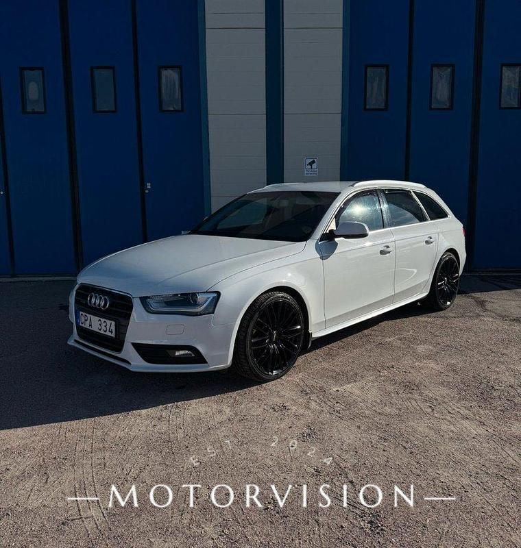 Vit Begagnad 2013 Audi A4 Kombi | 109 900 kr (Marknadspris) - Bild 1/4