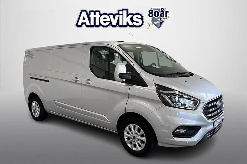 Grå Begagnad 2021 Ford Transit Custom Van | 239 900 kr (Bra pris) - Bild 1/4