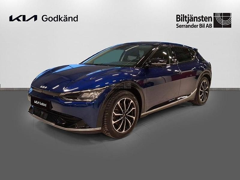 Blå Begagnad 2022 Kia EV6 Base SUV | 399 900 kr - Bild 1/4