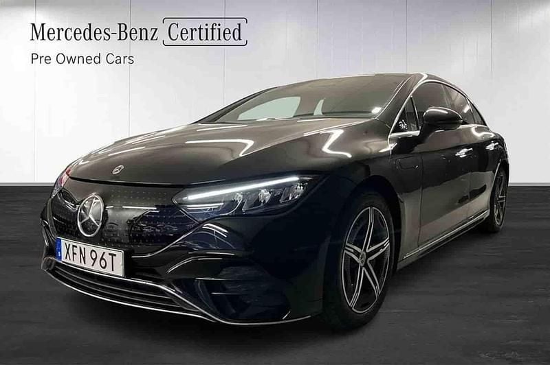 Svart Begagnad 2024 Mercedes EQE350 Sedan | 614 900 kr (Bra pris) - Bild 1/1