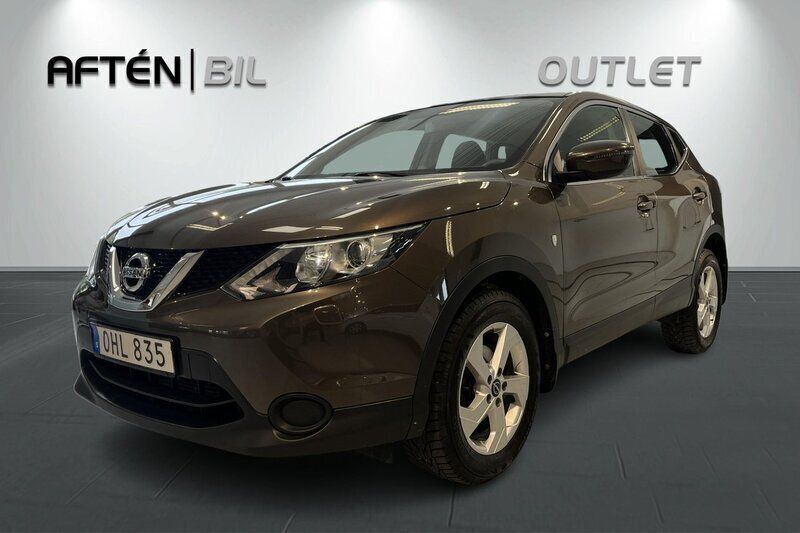 Brun Begagnad 2016 Nissan Qashqai SUV | 114 800 kr (Bra pris) - Bild 1/3