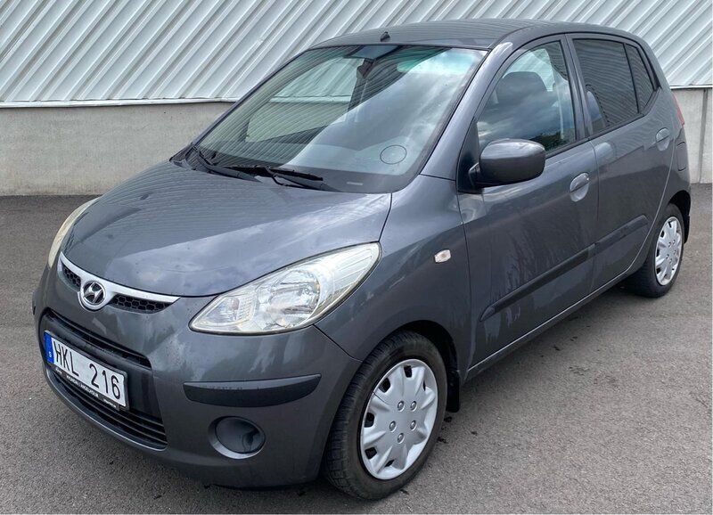 Grå Begagnad 2008 Hyundai i10 Halvkombi | 24 000 kr (Bra pris) - Bild 1/4