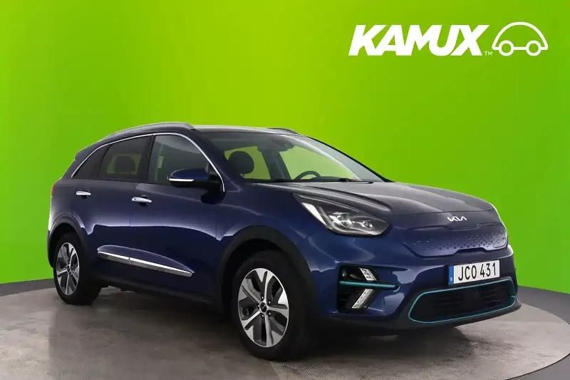 Blå Begagnad 2022 Kia e-Niro SUV | 242 800 kr (Bra pris) - Bild 1/4