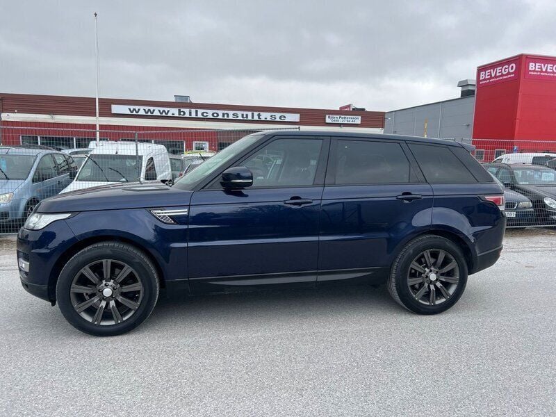 Blå Begagnad 2015 Land Rover Range Rover Sport HSE SUV | 398 895 kr - Bild 1/4
