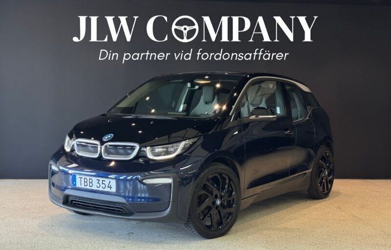 Blå Begagnad 2018 BMW i3 Comfort Edition Halvkombi | 159 000 kr (Marknadspris) - Bild 1/4