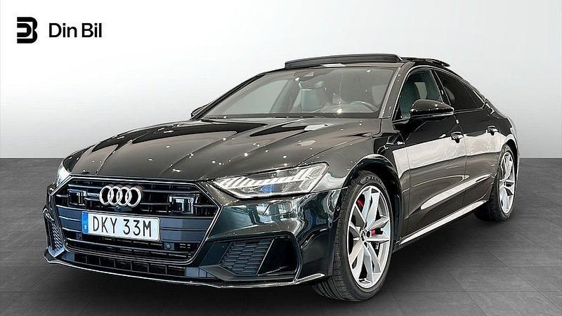Grå Begagnad 2020 Audi A7 Sportback S-Line Halvkombi | 539 000 kr - Bild 1/4