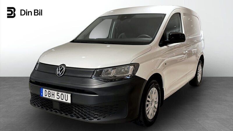 Vit (candyvit) Begagnad 2023 VW Caddy Minibuss | 229 900 kr (Marknadspris) - Bild 1/4
