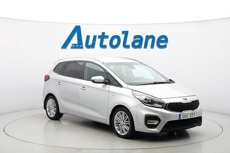 Silver Begagnad 2016 Kia Carens Minibuss | 149 900 kr (Dyr) - Bild 1/3