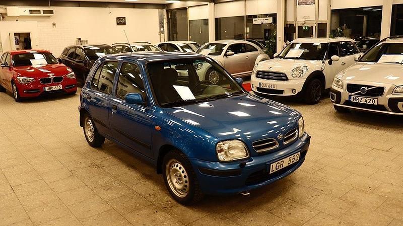 Blå Begagnad 1999 Nissan Micra Halvkombi | 17 900 kr - Bild 1/4