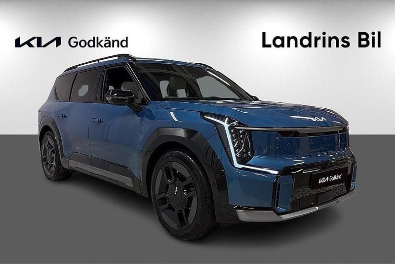 Begagnad Kia EV9 GT-Line 283 kW (385 HK) 2025 Blå SUV