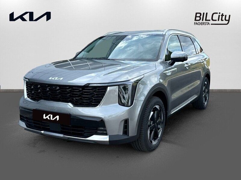 Grå (steel grey (klg)) Ny 2024 Kia Sorento Advance SUV | 637 399 kr (Marknadspris) - Bild 1/4