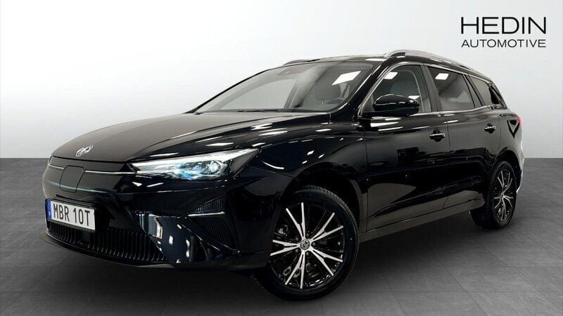 Svart (black) Begagnad 2022 MG MG5 EV Luxury Kombi | 229 900 kr (Superpris) - Bild 1/4