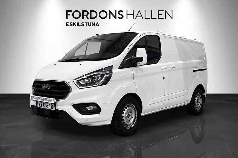 Vit Begagnad 2019 Ford Transit Custom Van | 149 900 kr (Bra pris) - Bild 1/4
