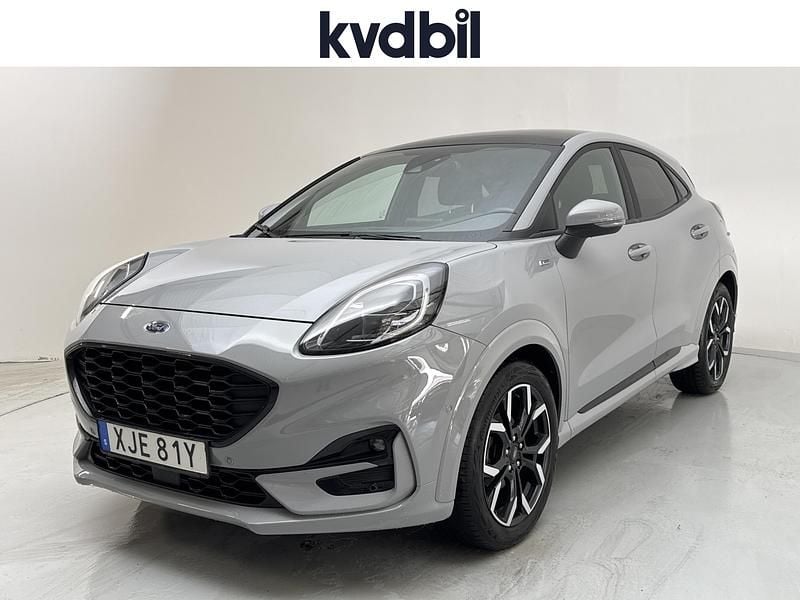 Grå Begagnad 2021 Ford Puma | 209 900 kr (Bra pris) - Bild 1/3