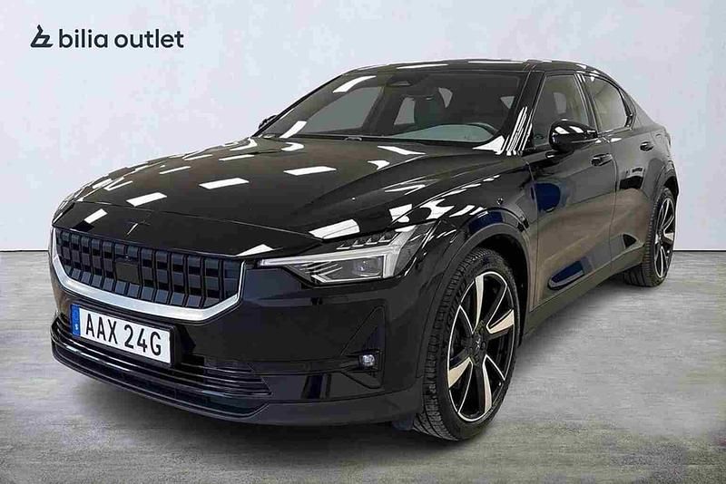 Svart Begagnad 2021 Polestar 2 Long Range Dual motor Halvkombi | 289 900 kr (Lite dyr) - Bild 1/1