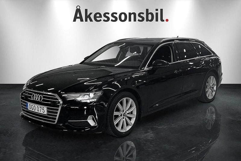 Svart Begagnad 2022 Audi A6 Kombi | 429 000 kr (Marknadspris) - Bild 1/4