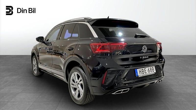 Begagnad VW T-Roc R-line 151 HK (111 kW) 2022 Svart SUV