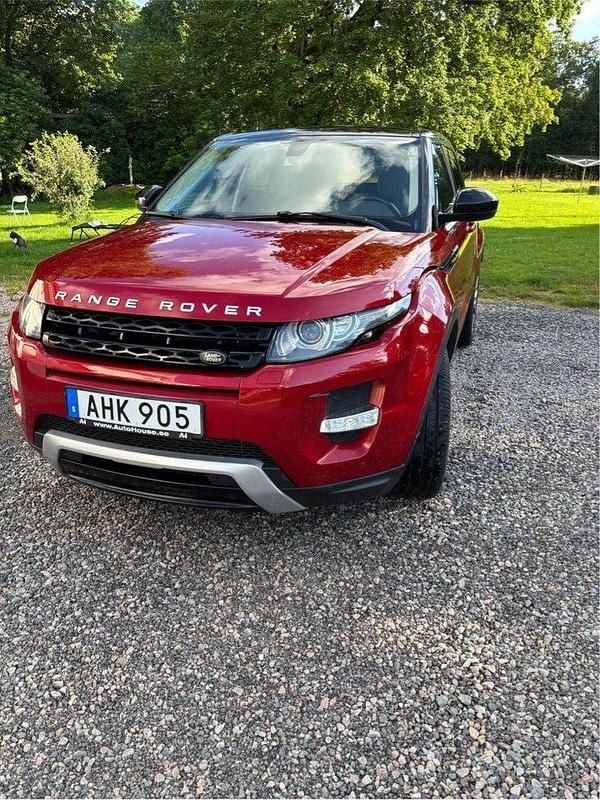 Röd Begagnad 2014 Land Rover Range Rover evoque SUV | 145 000 kr (Bra pris) - Bild 1/4