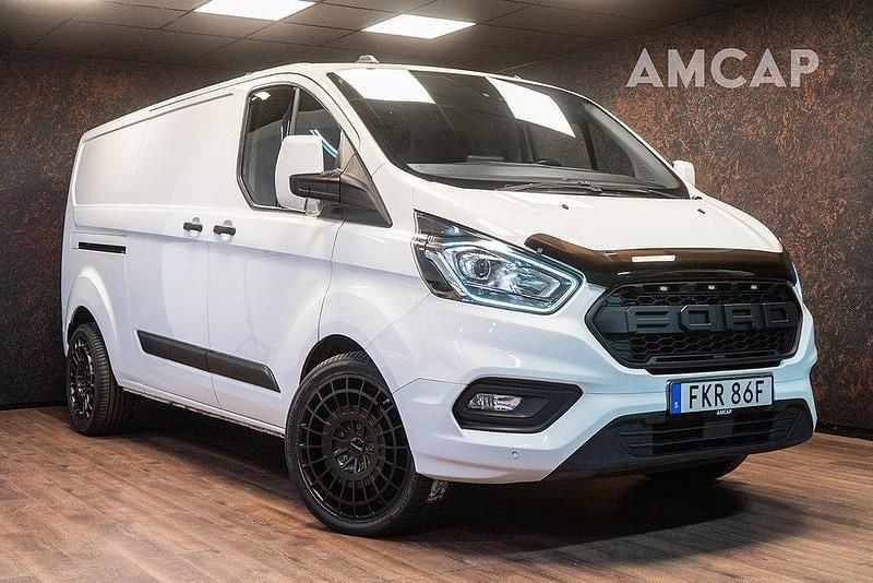 Vit Begagnad 2022 Ford Transit Custom Van | 287 500 kr (Dyr) - Bild 1/4