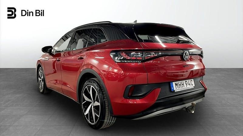 Begagnad VW ID.4 GTX 250 kW (340 HK) 2022 Röd SUV