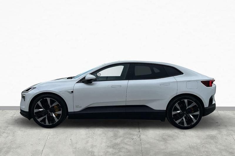 Vit Begagnad 2024 Polestar 4 Long Range Dual motor SUV | 734 900 kr (Marknadspris) - Bild 1/3