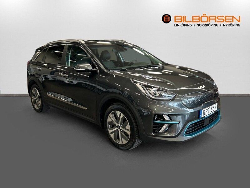 Begagnad Kia e-Niro Advance 150 kW (204 HK) 2021 Grå SUV