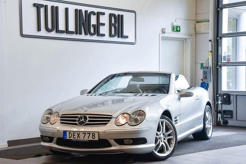 Silver Begagnad 2002 Mercedes SL55 AMG AMG Cab | 349 900 kr - Bild 1/4