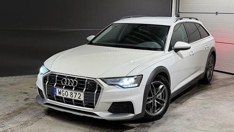 Vit Begagnad 2021 Audi A6 Kombi | 319 800 kr (Dyr) - Bild 1/4