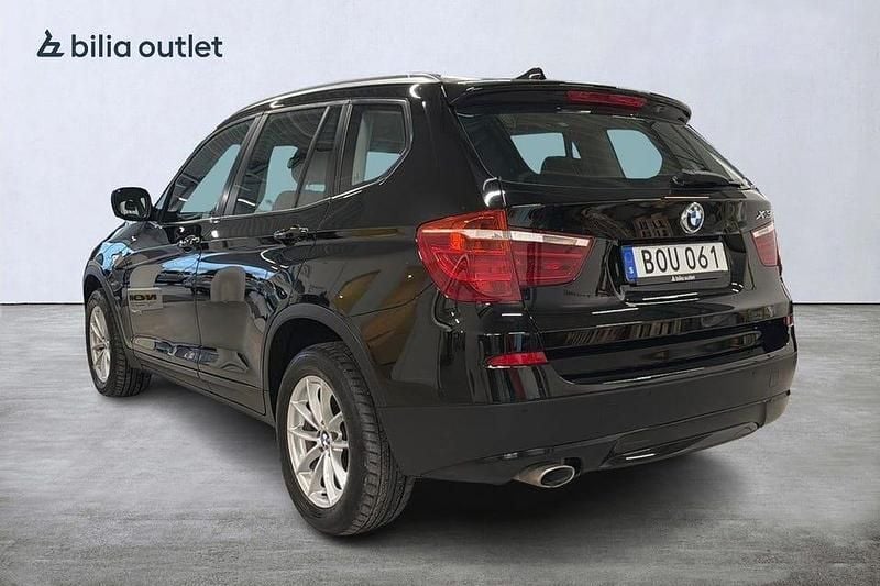 Begagnad BMW X3 184 HK (135 kW) 2014 Svart SUV
