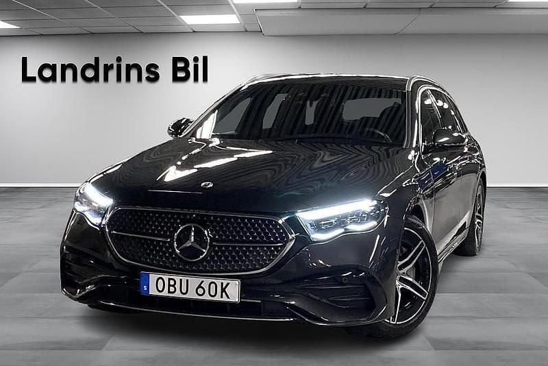 Grå Begagnad 2024 Mercedes E300 AMG Line Premium Kombi | 629 000 kr (Lite dyr) - Bild 1/4