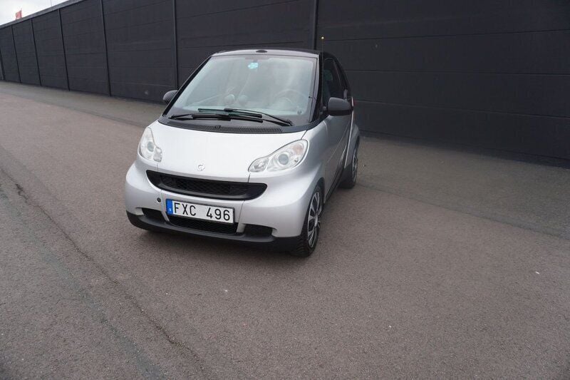 Silver Begagnad 2007 Smart ForTwo Cabrio Cab | 32 900 kr - Bild 1/4