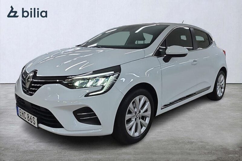 Vit Begagnad 2022 Renault Clio V Intens Halvkombi | 179 000 kr (Lite dyr) - Bild 1/3