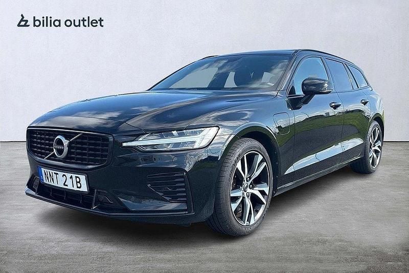 Svart Begagnad 2019 Volvo V60 R-Design Kombi | 329 900 kr (Bra pris) - Bild 1/3