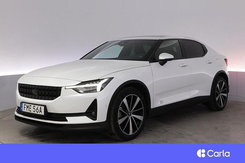 Vit Begagnad 2021 Polestar 2 Pilot Halvkombi | 394 900 kr (Lite dyr) - Bild 1/4