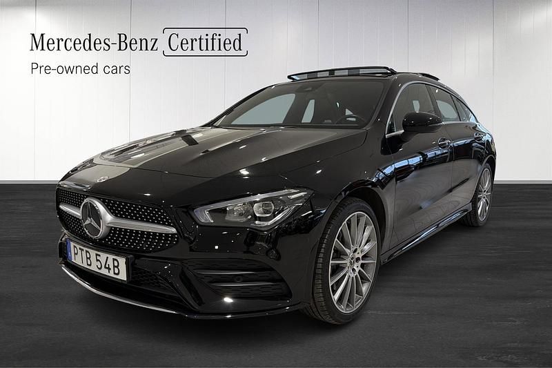 Svart Begagnad 2023 Mercedes CLA250e Shooting Brake Kombi | 339 900 kr (Dyr) - Bild 1/4