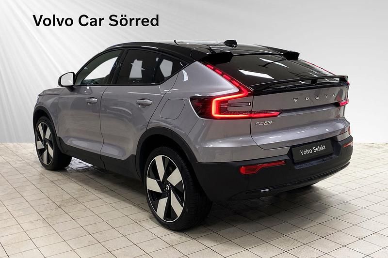 Begagnad Volvo EC40 Single Motor Extended Range 185 kW (252 HK) 2025 Silver SUV