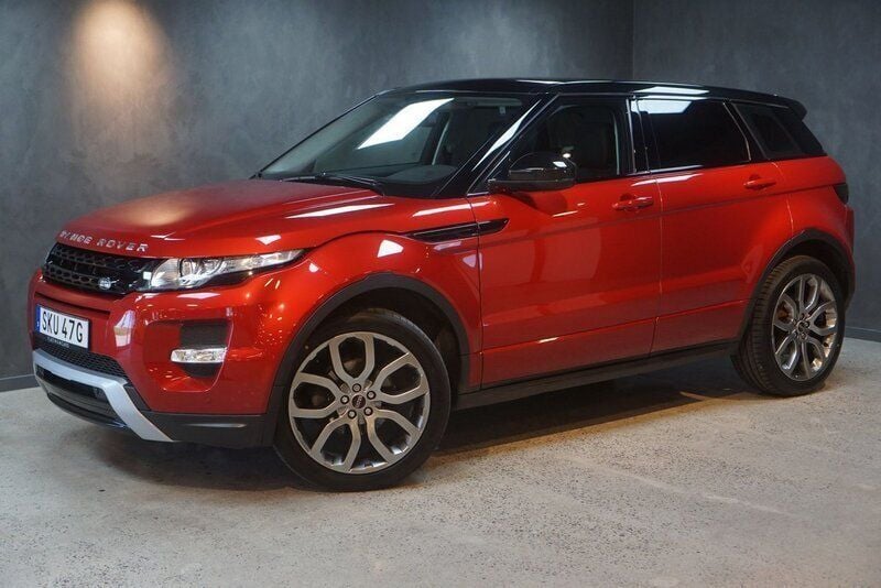 Röd Begagnad 2014 Land Rover Range Rover evoque Kombi | 229 900 kr (Marknadspris) - Bild 1/4