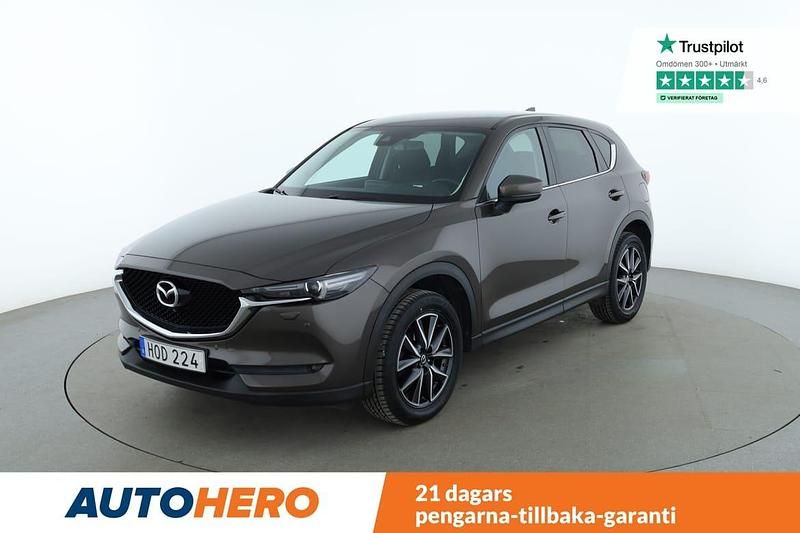 Brun Begagnad 2018 Mazda CX-5 Vision SUV | 249 000 kr (Marknadspris) - Bild 1/4