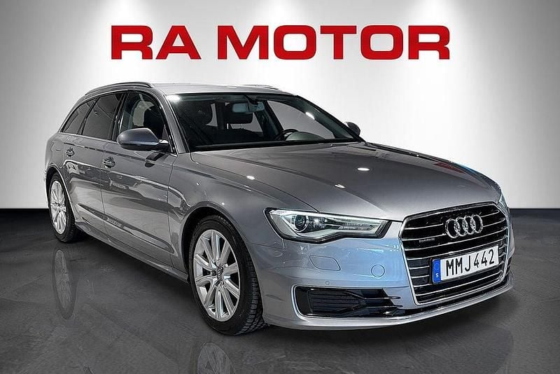 Begagnad Audi A6 S-Line 218 HK (160 kW) 2015 Grå Kombi