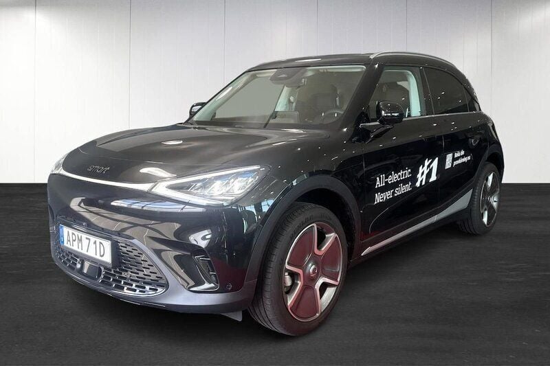 Svart Begagnad 2023 Smart #1 Edition #1 SUV | 424 900 kr (Marknadspris) - Bild 1/4