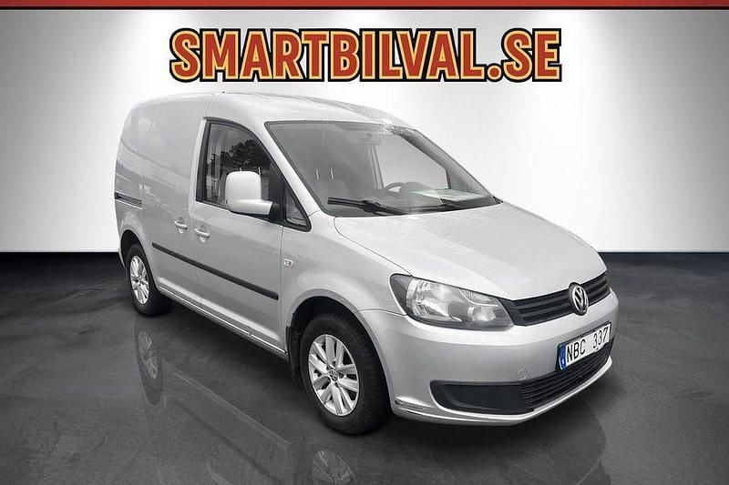 Begagnad VW Caddy 102 HK (75 kW) 2012 Silver Minibuss